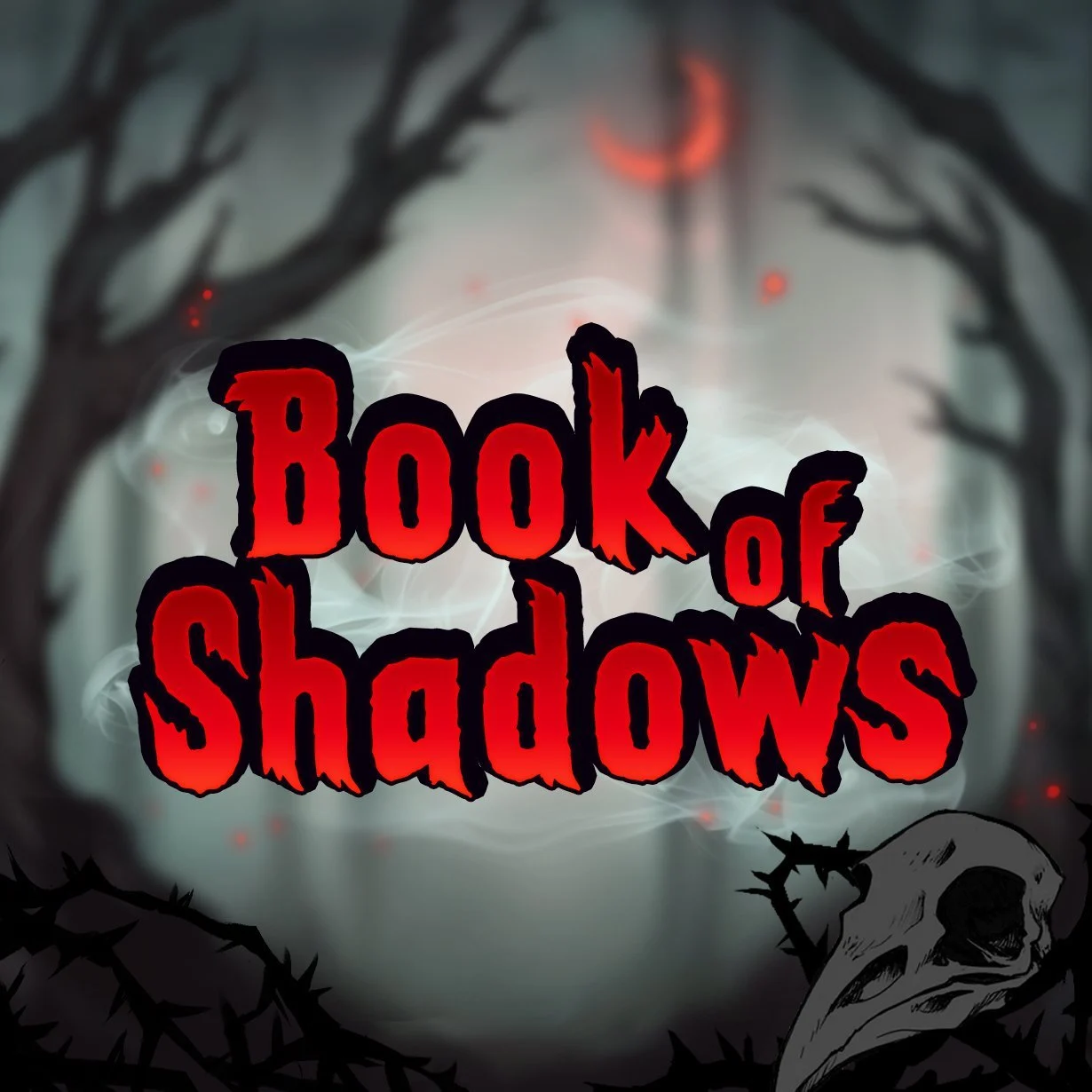 Logga för Book of Shadows slot